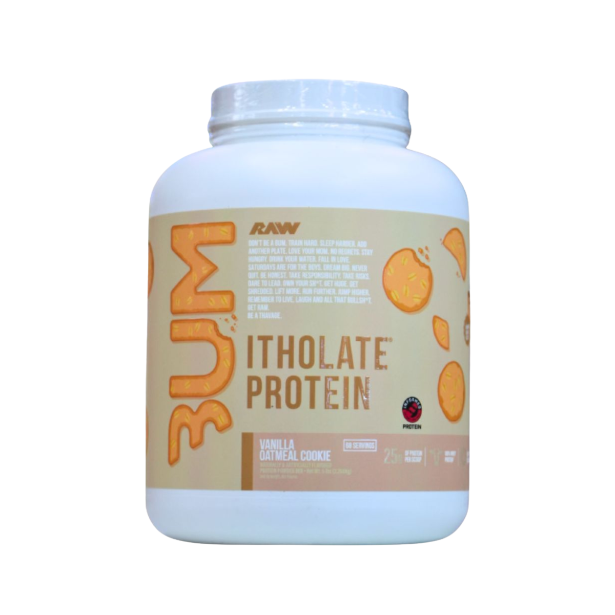Raw Nutrition Cbum Itholate Protein, Whey Protein Powder, Enhance Workout Perfermance, Various Flavors, 2-5lbs - Ultimate Sup Singapore