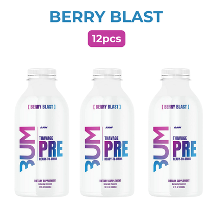 Raw Nutrition Cbum Series, Thavage Pre Workout Drink, 3-12pcs - Ultimate Sup Singapore