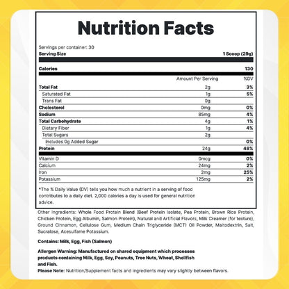 Redcon1, MRE Lite, Whole Food Protein, Protein Powder, Various Flavours, 1.92 Lb (870g) - Ultimate Sup Singapore