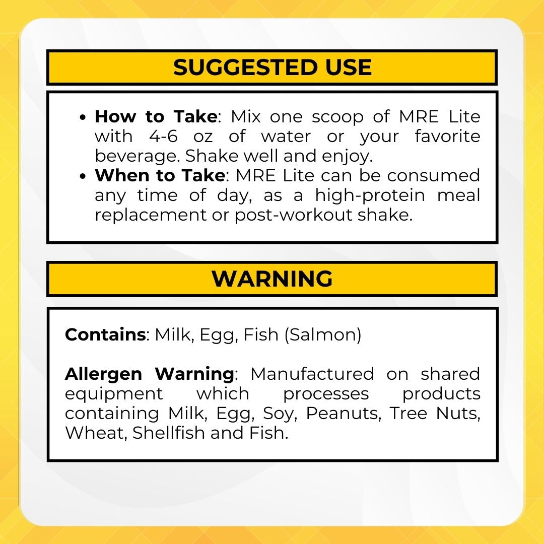 Redcon1, MRE Lite, Whole Food Protein, Protein Powder, Various Flavours, 1.92 Lb (870g) - Ultimate Sup Singapore