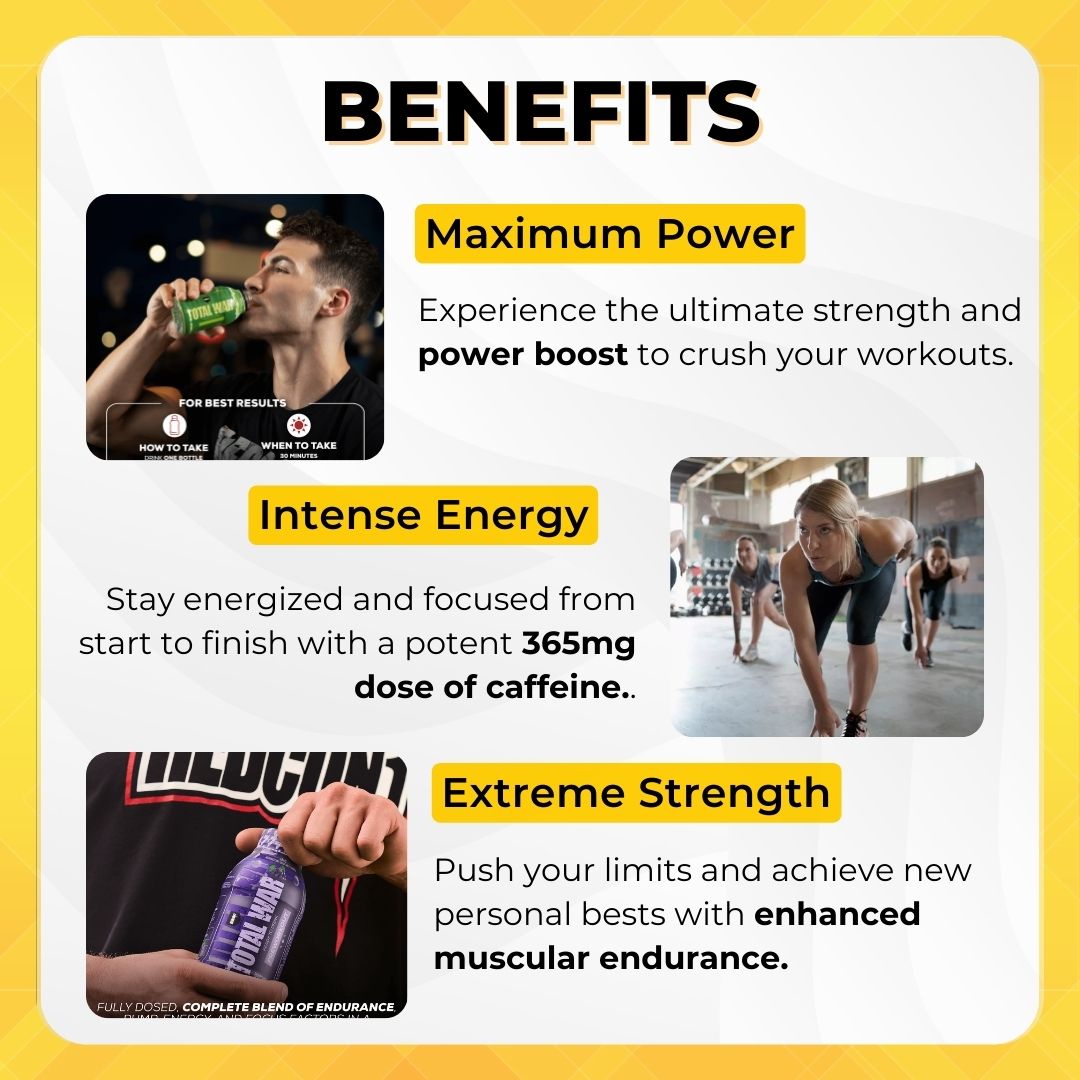 Redcon1, Total War RTD Preworkout, 3-12 Sers - Ultimate Sup Singapore
