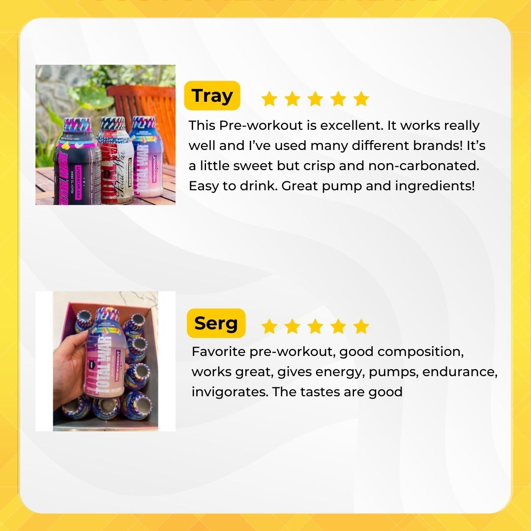 Redcon1, Total War RTD Preworkout, 3-12 Sers - Ultimate Sup Singapore