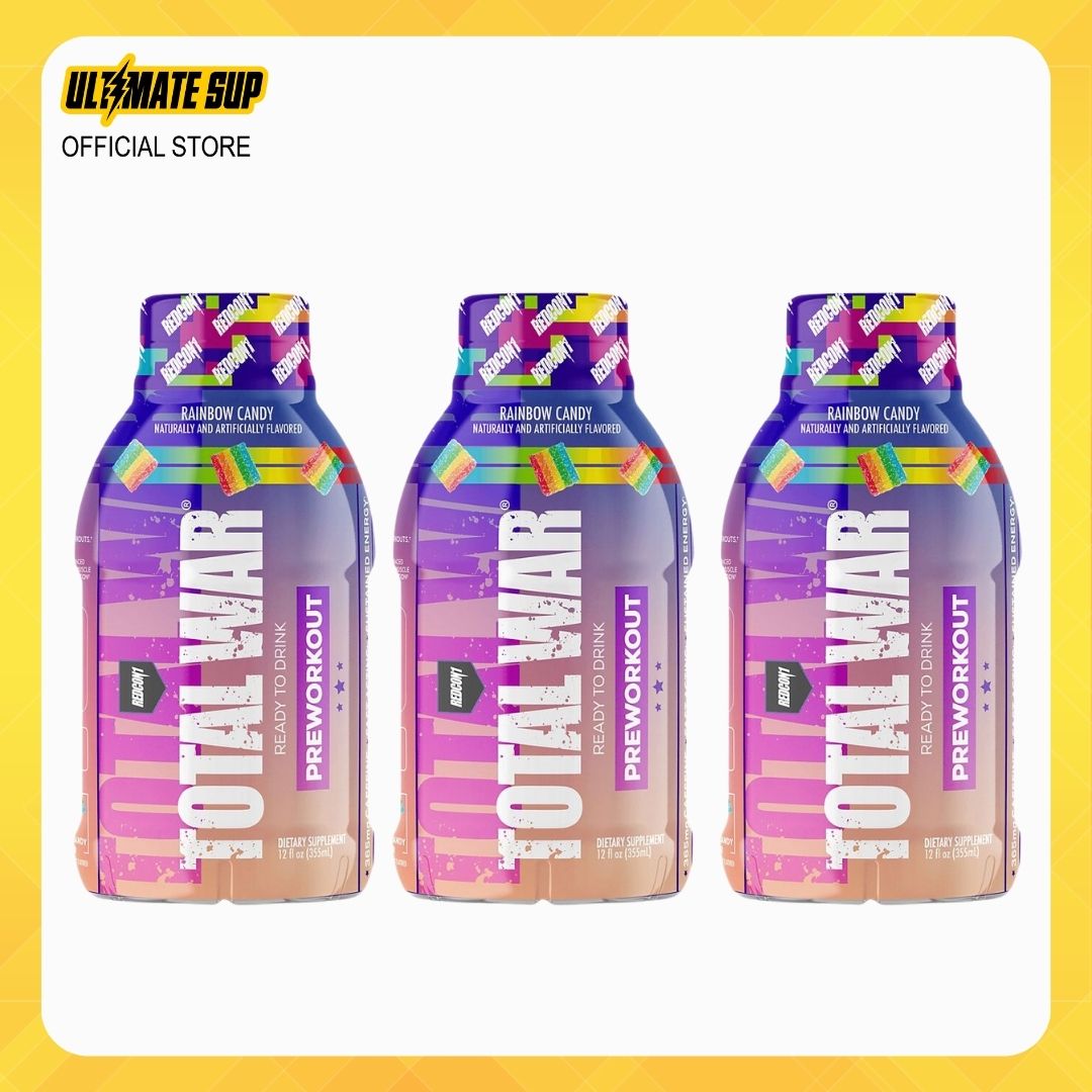 Redcon1, Total War RTD Preworkout, 3-12 Sers - Ultimate Sup Singapore