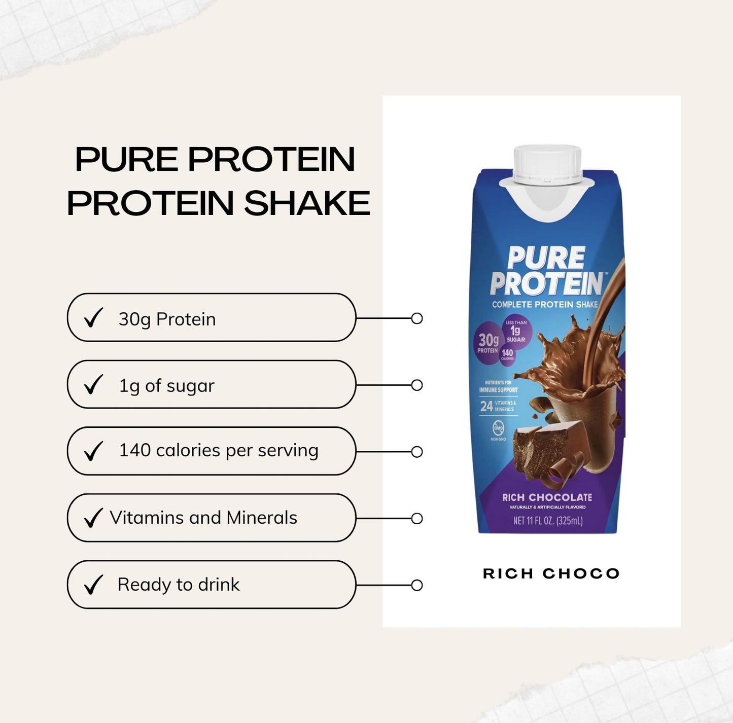 Barebells Protein Shakes, Myprotein Drink, Post Workout Milkshake Drinks, High Protein Low Carb Shakes, 1 bottle - Ultimate Sup Singapore
