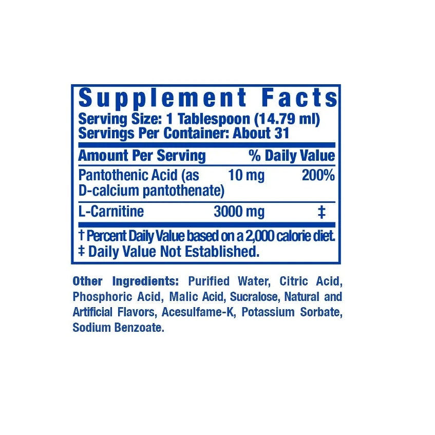 Ronnie Coleman L-Carnitine - 3000 Blue Raspberry - Ultimate Sup Singapore