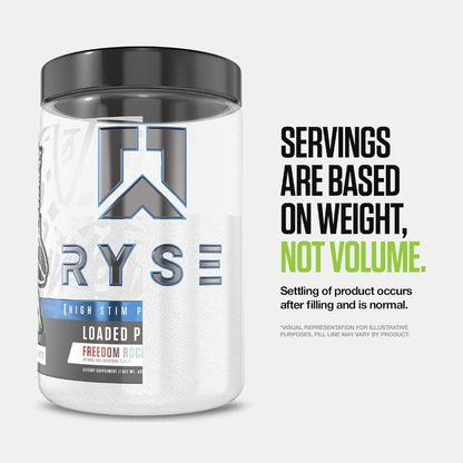 Ryse Loaded Pre V3, High-Stim Pre-Workout for Clean Energy & Focus, Focus & Pump Formula, 30 Servings - Ultimate Sup Singapore