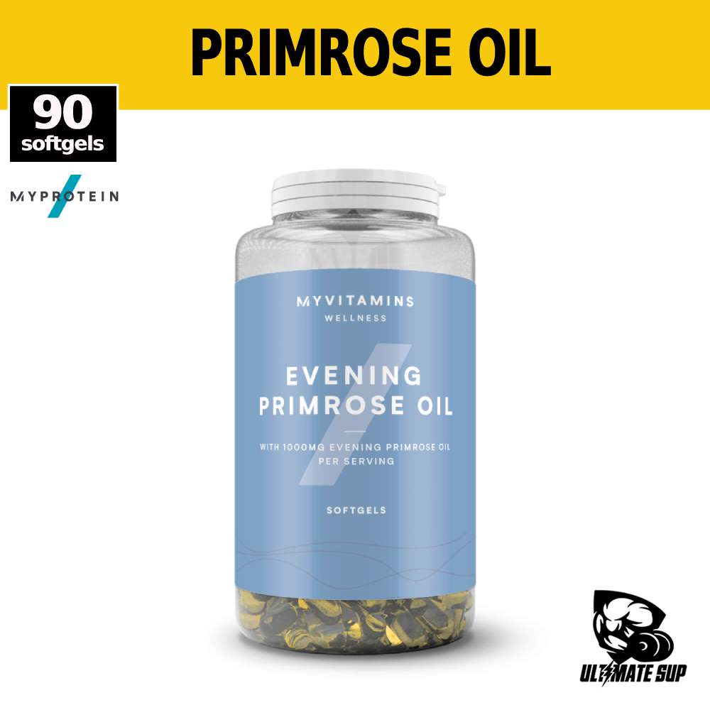 Myprotein, Primrose Evening Oil, with Vitamin E, Gluten Free, Support Cholesterol, Glycerine, 90 softgels, Exp 05/2023 - Ultimate Sup Singapore