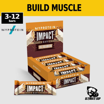 Myprotein Impact Protein Bar, 3-12 bars - Ultimate Sup Singapore