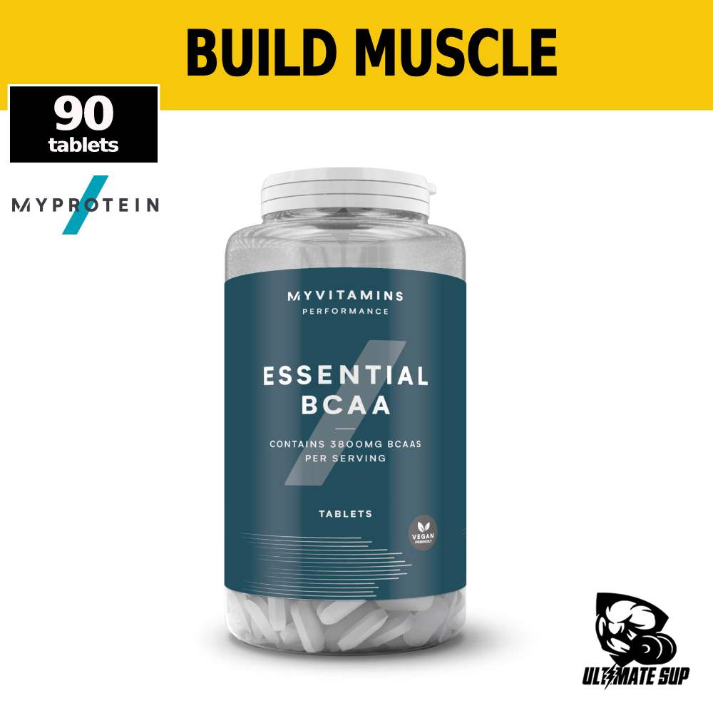 Myprotein Essential BCAA Tablets, 90 Tablets - Ultimate Sup Singapore