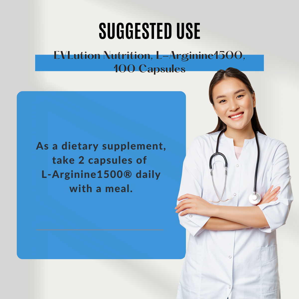 EVLution Nutrition, L-Arginine 1500, 100 Caps - Ultimate Sup Singapore