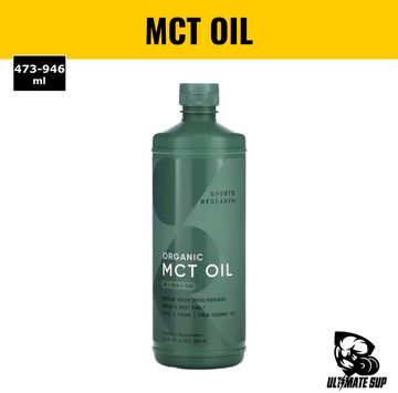 Sports Research MCT Oil Liquid | 100% Non-GMO Coconuts | 473ml - Ultimate Sup Singapore