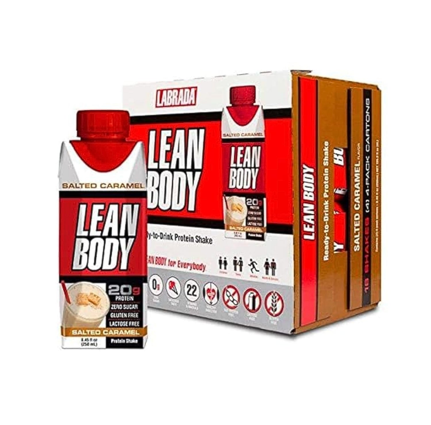 Labrada, Lean Body Ready-to-Drink Protein Shake, 500ml