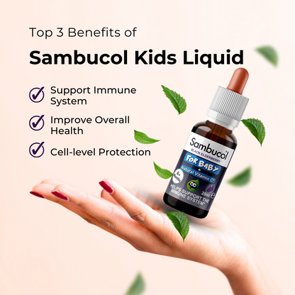 Sambucol Baby Drops, Strengthen Immune System, No Artificial Colours, 20ml - Ultimate Sup Singapore