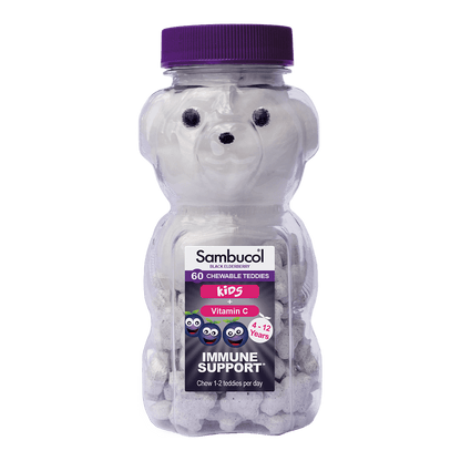 Sambucol Kids, PLUS Vitamin C, Support Immune System, Chewable 60 Teddies - Ultimate Sup Singapore