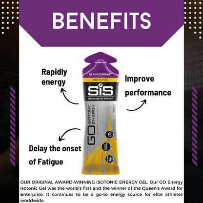 Science In Sport, GO Isotonic Energy Gels, 6 - 30 pack (60ml/ser) - Ultimate Sup Singapore