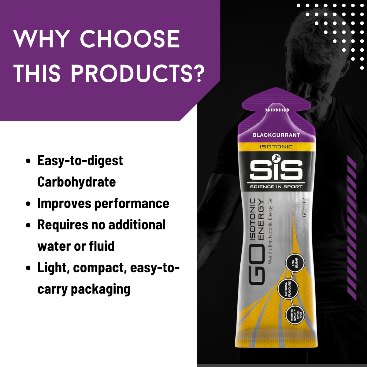 Science In Sport, GO Isotonic Energy Gels, 6 - 30 pack (60ml/ser) - Ultimate Sup Singapore