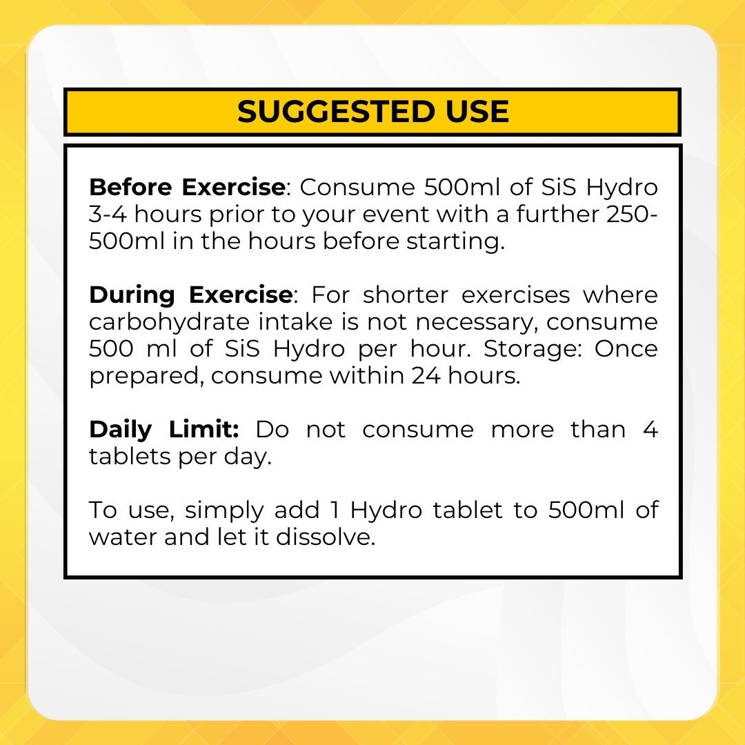 Science In Sport (SiS), Hydro Tablets, 20 Tabs - Ultimate Sup Singapore