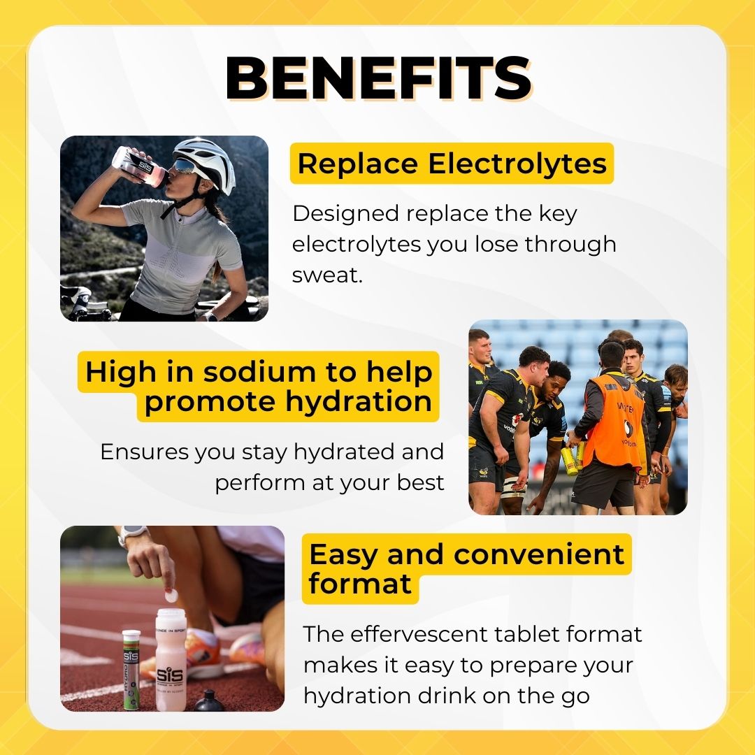 Science In Sport (SiS), Hydro Tablets, 20 Tabs - Ultimate Sup Singapore