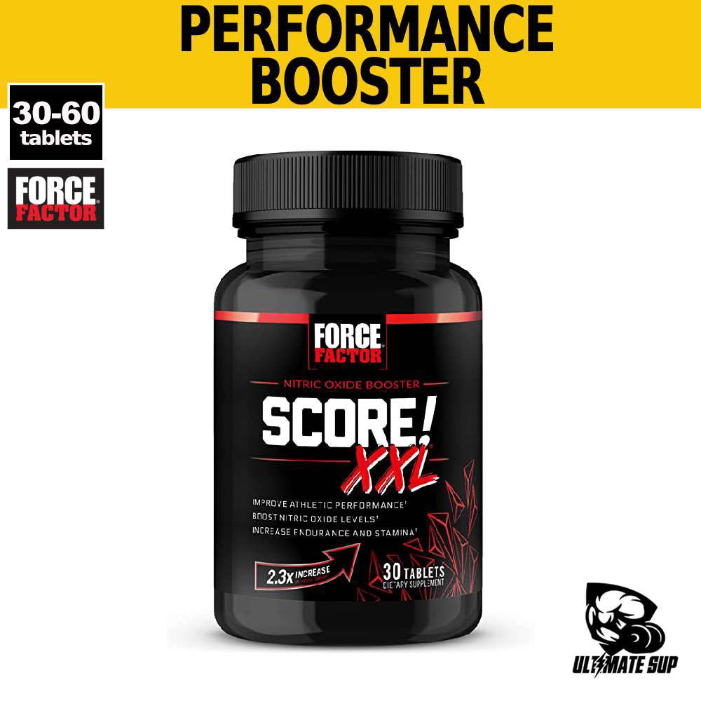 Force Factor Score!XXL For Sexual Wellness, Male Enhancement With 2.3x Increase In Nitric Oxide, 30-60 Tablets - Ultimate Sup Singapore