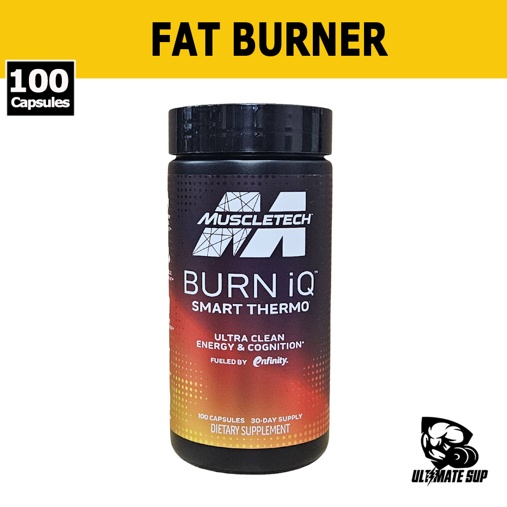 MuscleTech, Burn iQ, Smart Thermo, Weight Loss, 100 Capsules