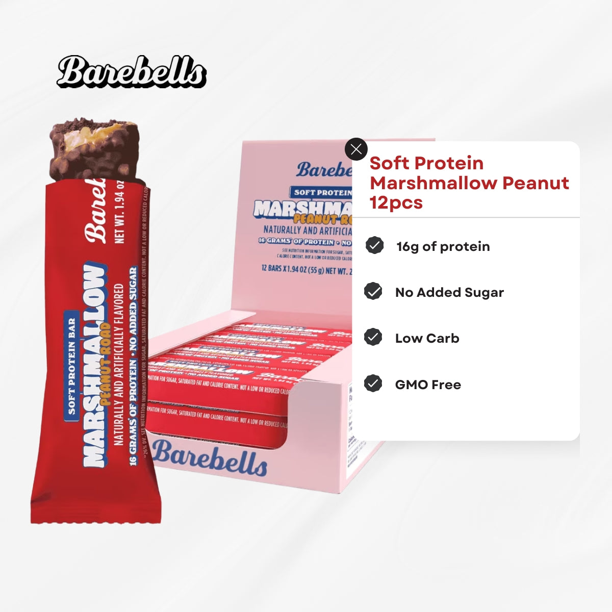 Barebells, Protein Bar, 12 Bars