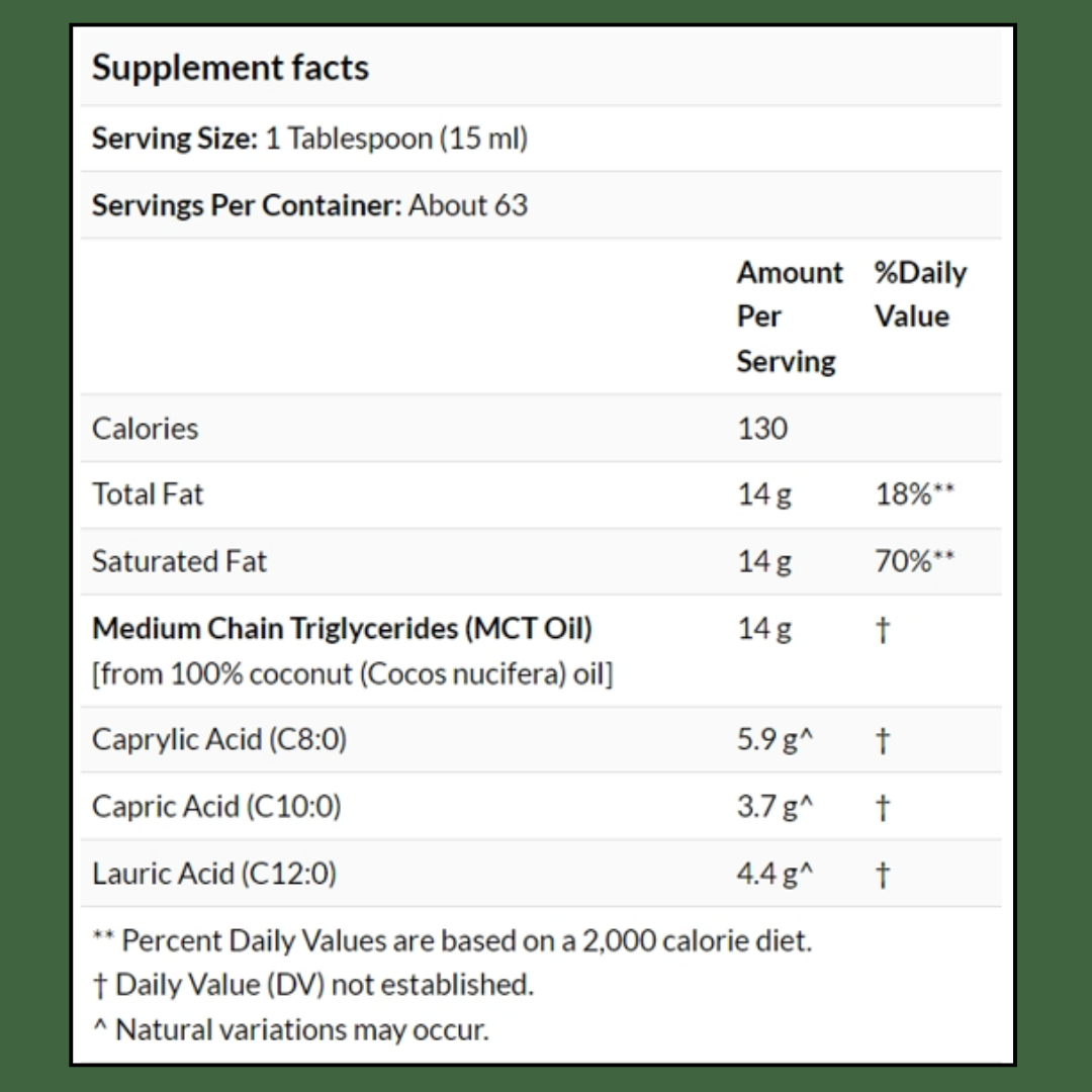 Sports Research MCT Oil Liquid | 100% Non-GMO Coconuts | 473ml - Ultimate Sup Singapore