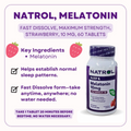 Natrol, Melatonin, Time Release / Fast Dissolve, Extra Strength to improve Sleep, 60-240Tablets - Ultimate Sup Singapore