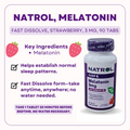 Natrol, Melatonin, Time Release / Fast Dissolve, Extra Strength to improve Sleep, 60-240Tablets - Ultimate Sup Singapore