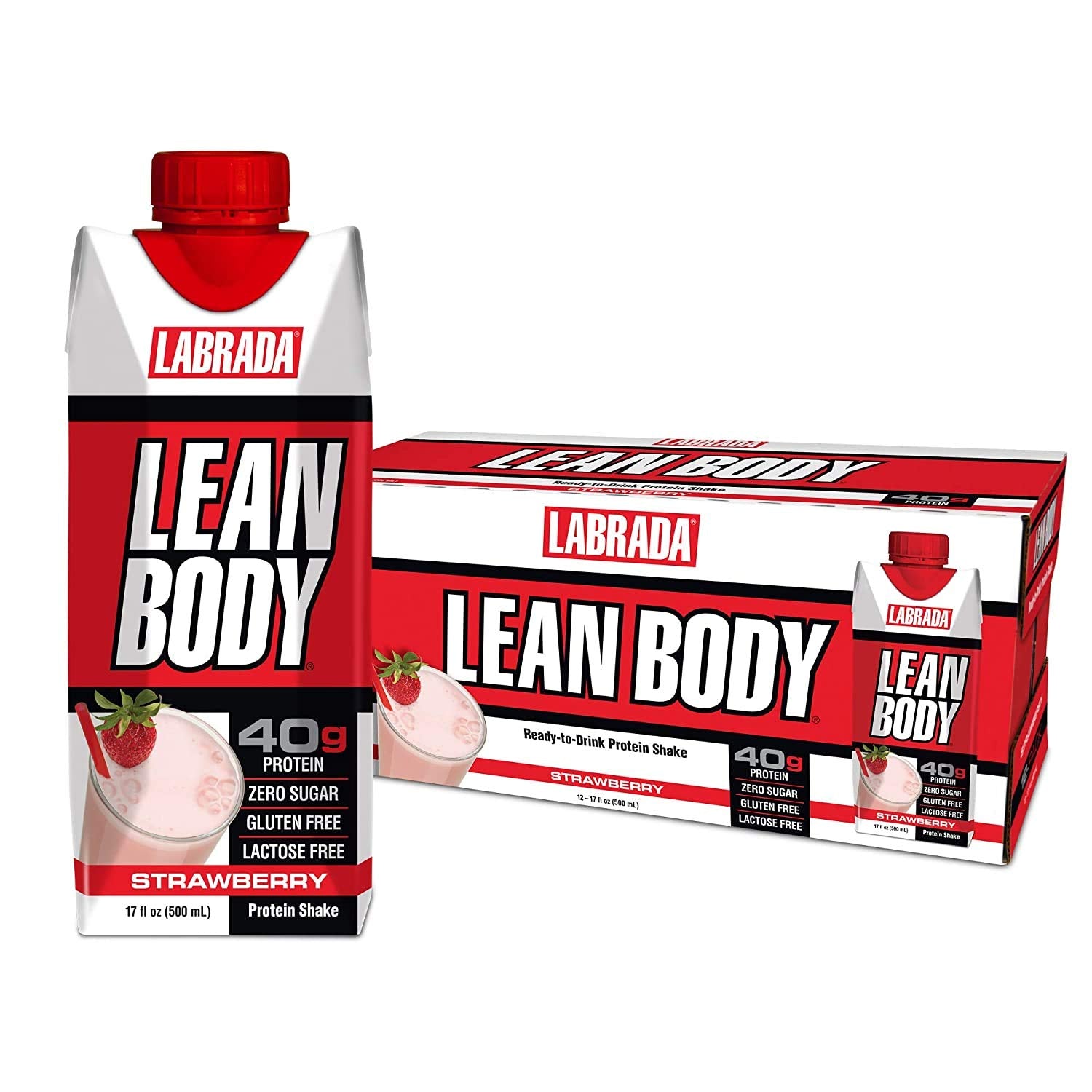 Labrada, Lean Body Ready-to-Drink Protein Shake, Support Lean Muscle, Gluten Free, Healthy Digestion, 250ml - 500ml - Ultimate Sup Singapore