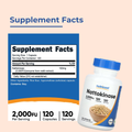 Nutricost, Nattokinase, 2000 FU, Heart Health Support, Digestive support, 120 Capsules - Ultimate Sup Singapore