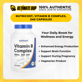 Nutricost, Vitamin B Complex, 462 mg, 120-240 Capsules - Ultimate Sup Singapore