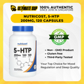 Nutricost, 5-HTP, Enhances Mood, Improve Sleep Quality, 200 mg, 120 Capsules - Ultimate Sup Singapore