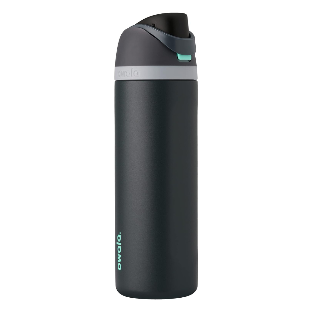 Owala, FreeSip Insulated Stainless Steel Blender Bottle w Locking Push Button Lid, 19oz - 24oz - 32oz - 40oz