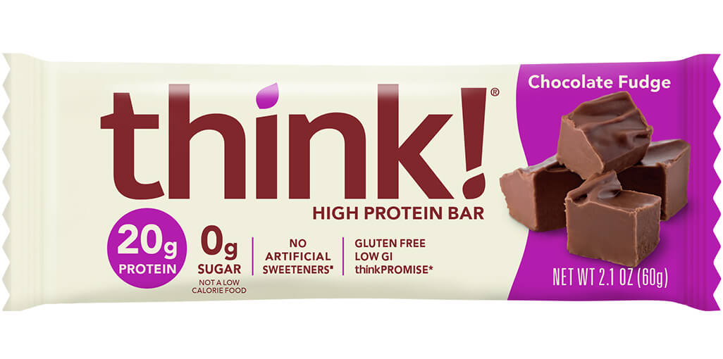 Think!, High Protein Bars, Brownie Crunch, 10 Bars, 2.1 oz Each - Ultimate Sup Singapore
