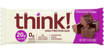 Think!, High Protein Bars, Brownie Crunch, 10 Bars, 2.1 oz Each - Ultimate Sup Singapore