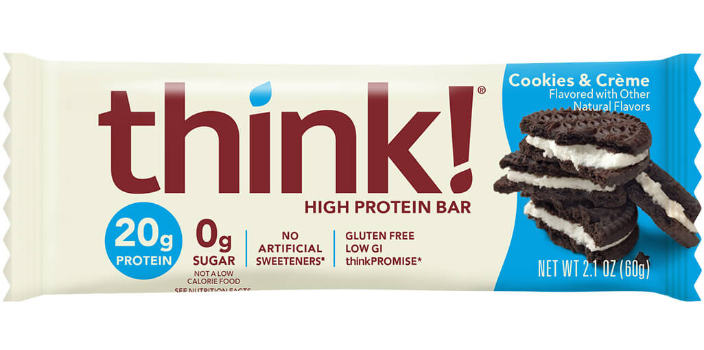 Think!, High Protein Bars, Brownie Crunch, 10 Bars, 2.1 oz Each - Ultimate Sup Singapore