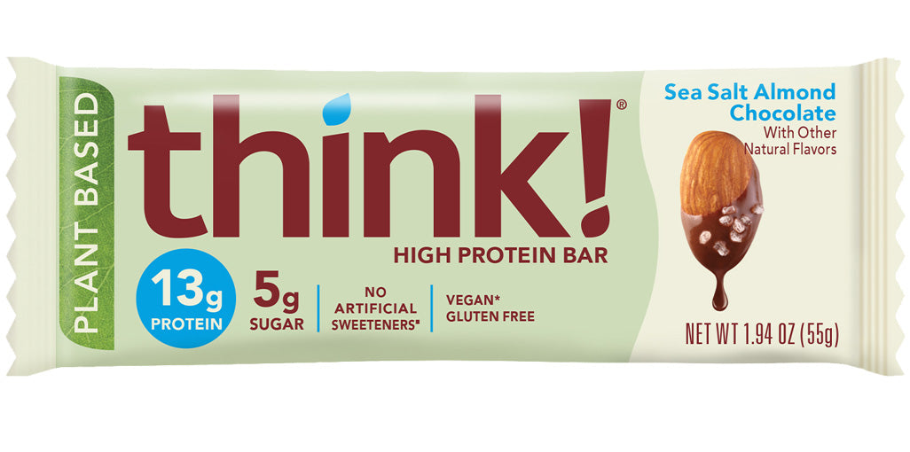 Think!, High Protein Bars, Brownie Crunch, 10 Bars, 2.1 oz Each - Ultimate Sup Singapore