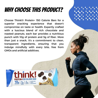 Think!, Protein+ 150 Calorie Bars, 10 Bars/servings, 1.41 oz (40 g) Each - Ultimate Sup Singapore