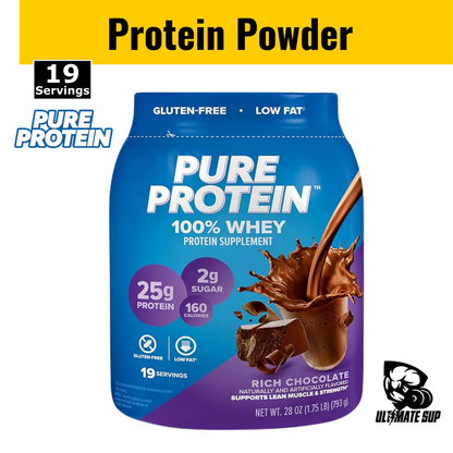 Pure Protein Shake, 30g Protein, Support Muscle, Vitamins, Keto Friendly, Various Flavors, 3-12 packs - Ultimate Sup Singapore