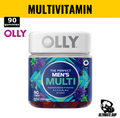 OLLY, The Perfect Men's Multi, Blackberry Blitz, 90 Gummies - Ultimate Sup Singapore