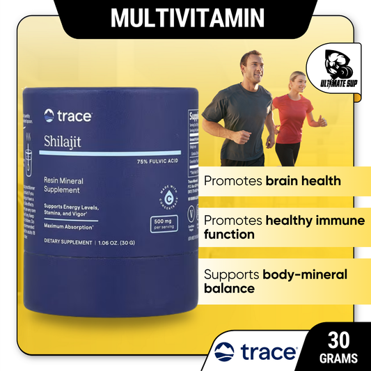 Trace, Shilajit, Mineral Supplement, Boost Energy, 30g - Ultimate Sup Singapore