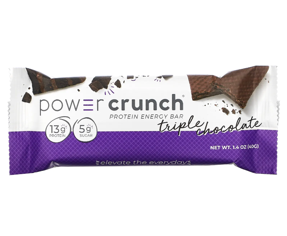 Power Crunch, Protein Bar Energy, Protein Worth Craving, High Protein, 3-12 Energy Bar, 40g Each, 13g Protein - Ultimate Sup Singapore