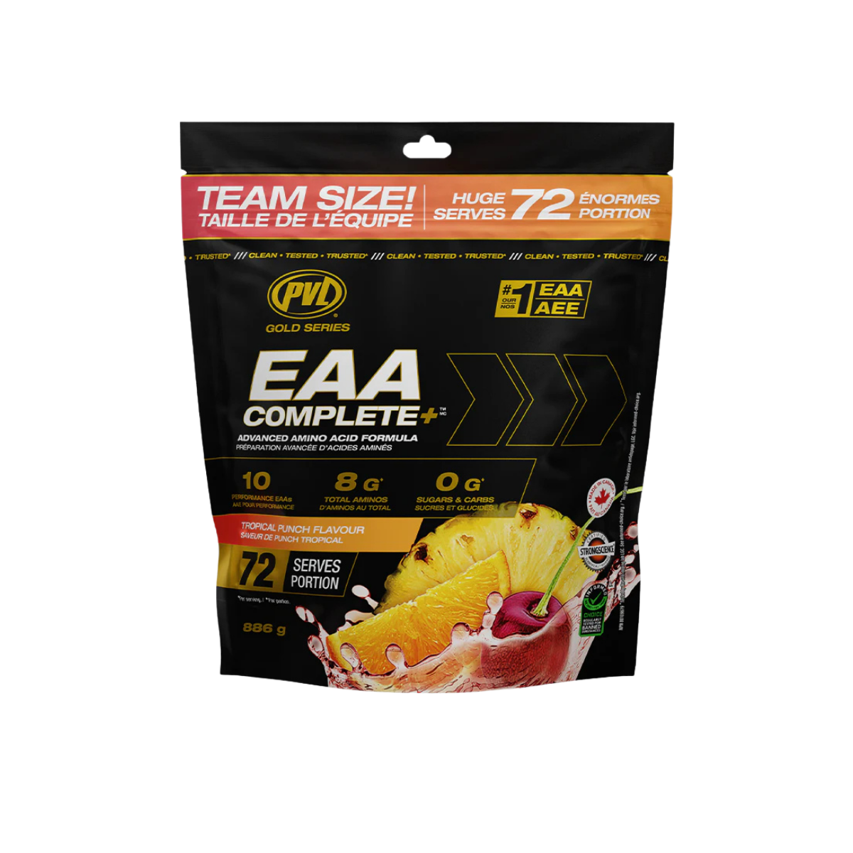 PVL, Gold Series EAA + BCAA Complete, 369g - Ultimate Sup Singapore
