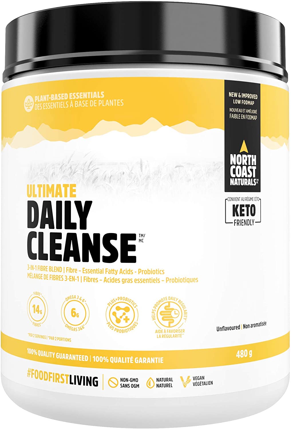 North Coast Naturals, Ultimate Daily Cleanse, Support Digestion System, Unflavor, 480g - Ultimate Sup Singapore