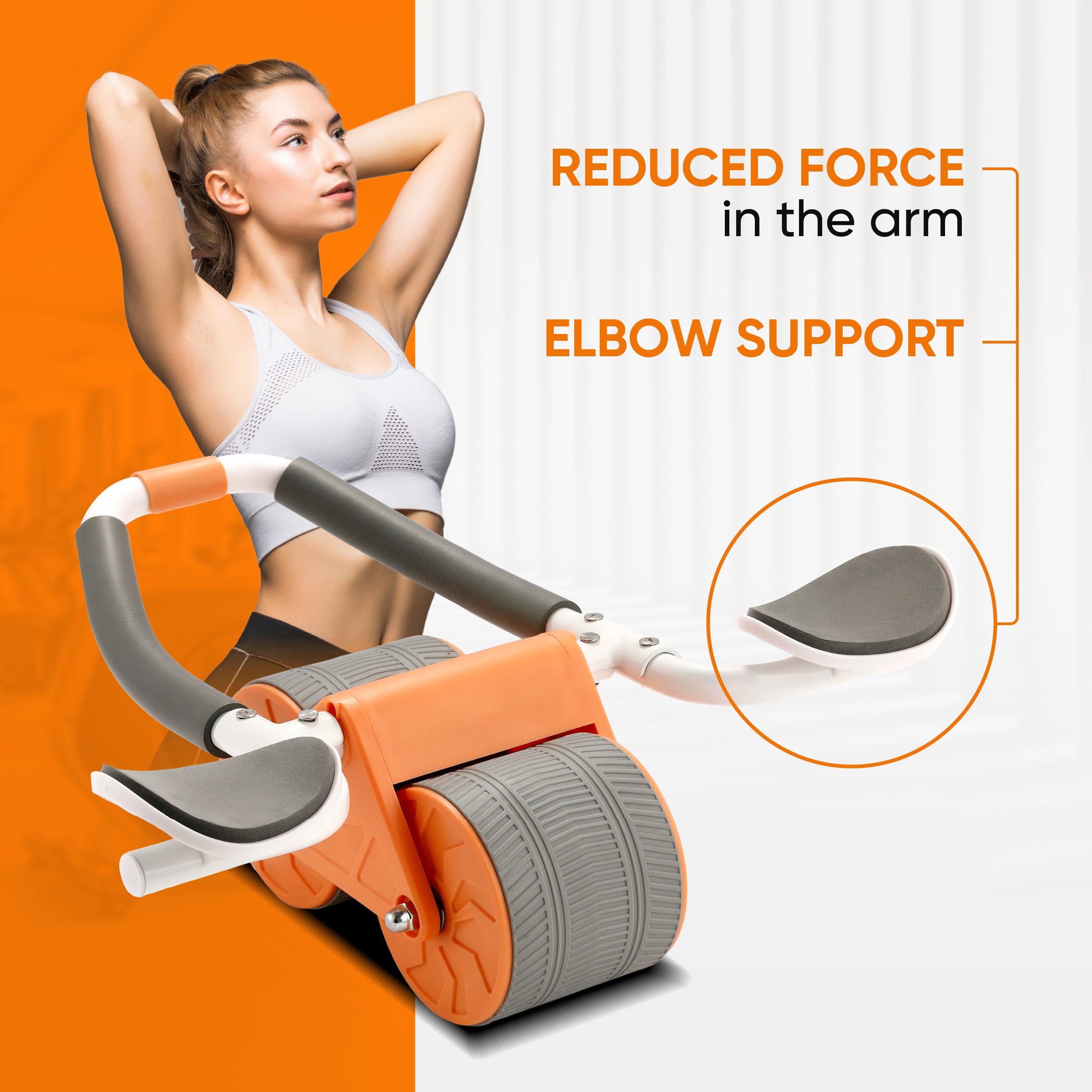 Ultimate Sup, ABS Wheel Roller, ABS Workout, Roller Exercise, Fitness Equipment - Ultimate Sup Singapore