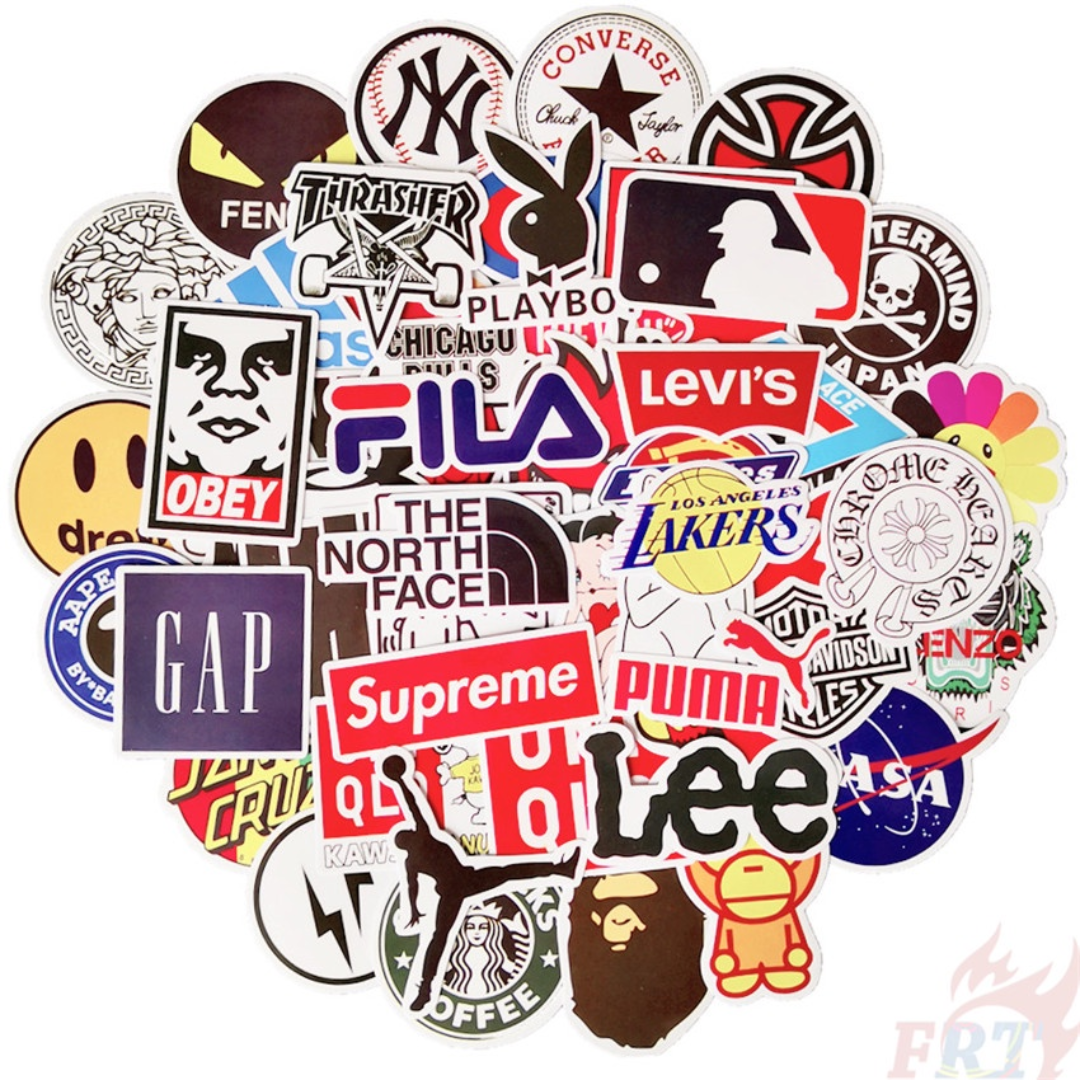 Ultimate Sup, DIY Sticker, Waterproof, Various Style, 50pcs - Ultimate Sup Singapore