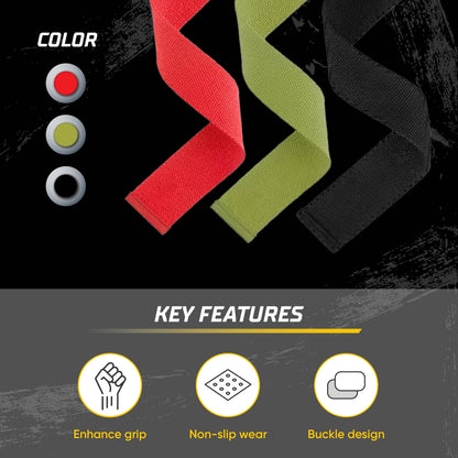 Ultimate Sup Lifting Straps Strength, Gym Fitness Lifting Straps Training Exercise Non-Slip Weightlifting Strap - Ultimate Sup Singapore