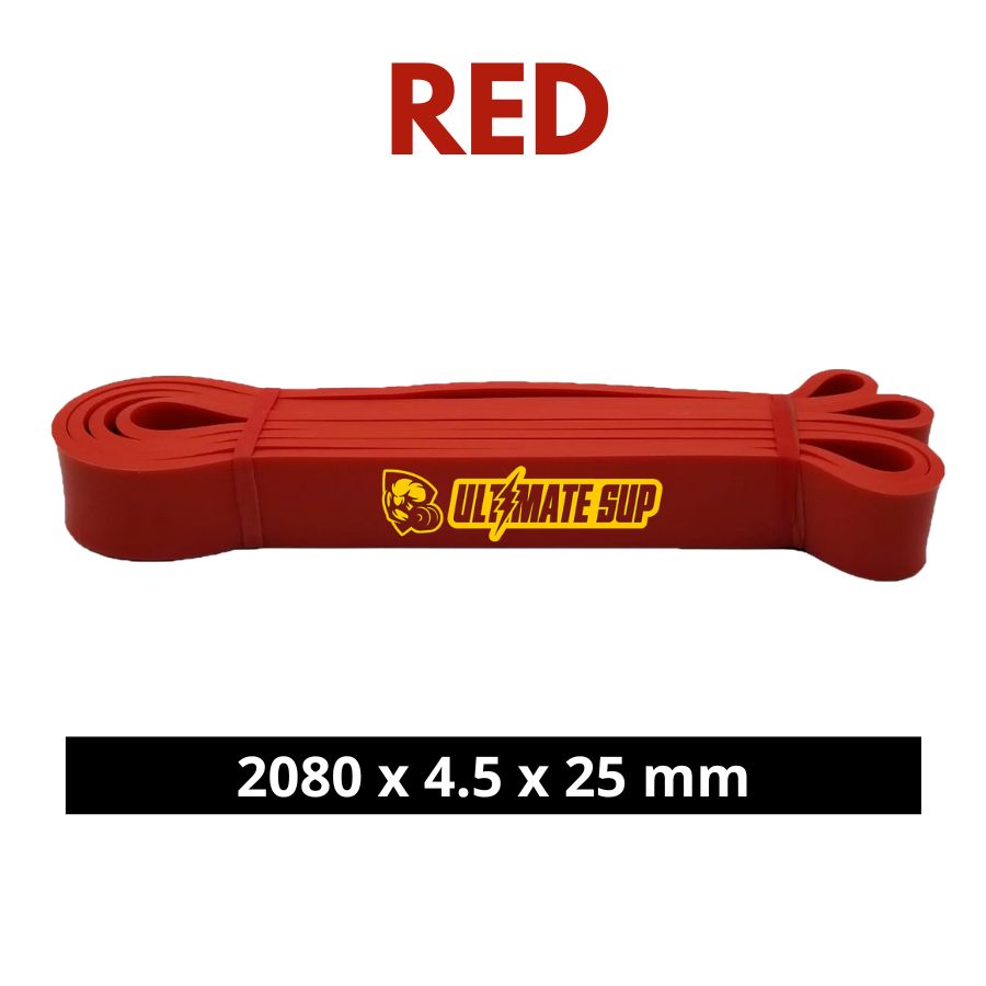 Ultimate Sup, Long Resistant Bands, 6 power levels (5-125 lbs) - Ultimate Sup Singapore