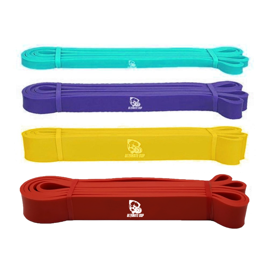 Ultimate Sup, Long Resistant Bands, 6 power levels (5-125 lbs) - Ultimate Sup Singapore