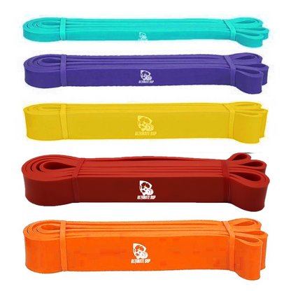 Ultimate Sup, Long Resistant Bands, 6 power levels (5-125 lbs) - Ultimate Sup Singapore